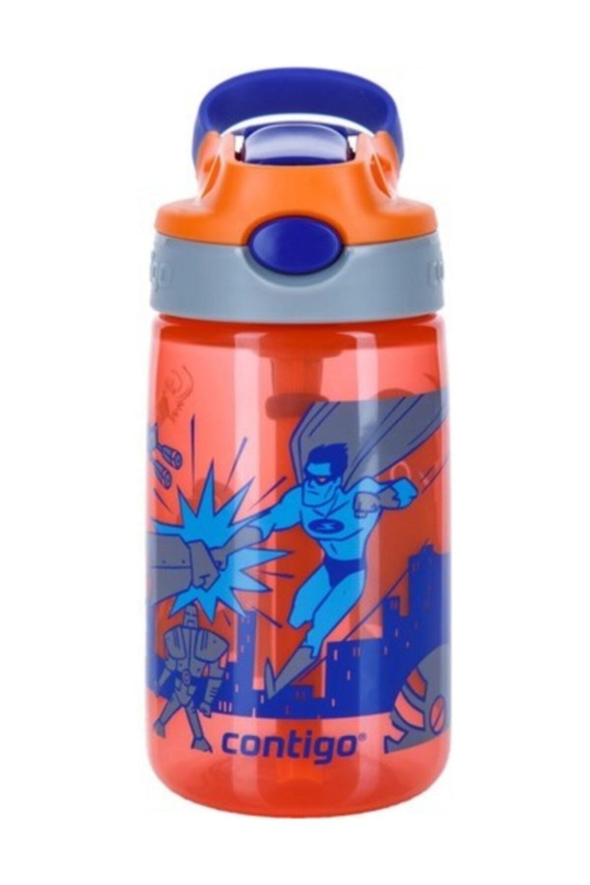 Gizmo Flip Süper Kahraman Su Matarası 420 Ml